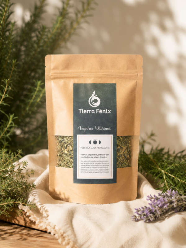 Formula herbal Vapores Uterinos Luna Llena