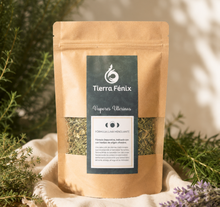 Formula herbal Vapores Uterinos Luna Llena